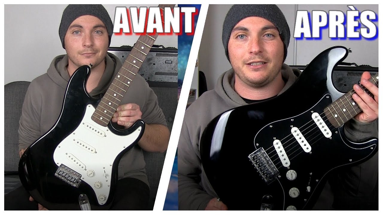 CUSTOMISATION GUITARE ÉLECTRIQUE : CHANGER LE PICKGUARD