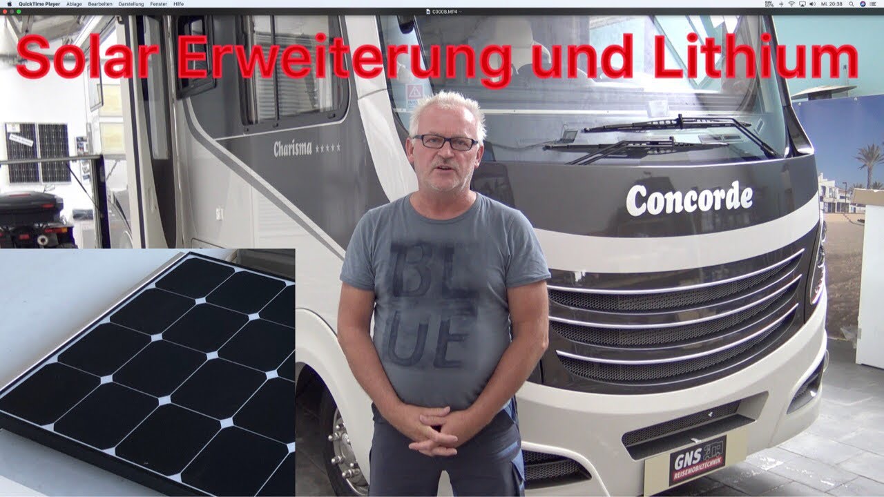 Solar-Erweiterung und Super B für den Concorde Charisma