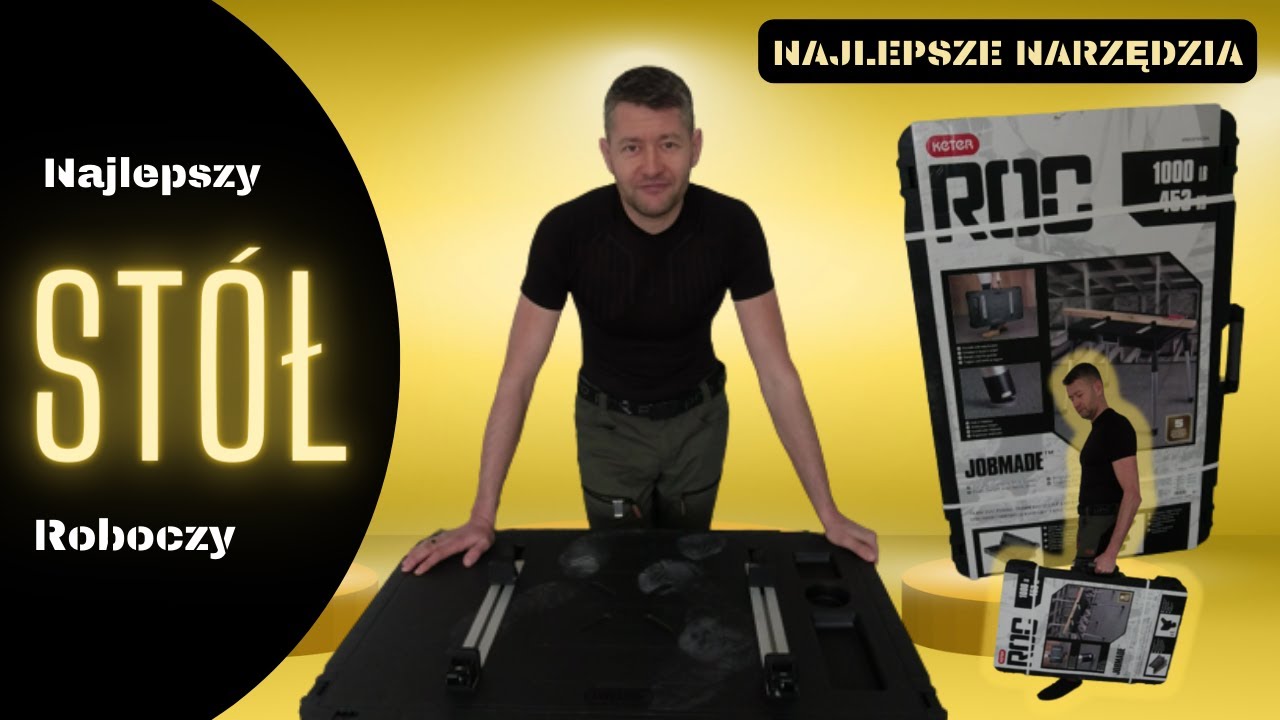 STÓŁ ROBOCZY KETER JOB MADE #narzędzia #stół #unboxing