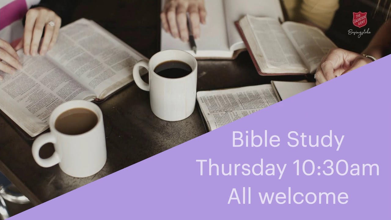 Welcome to live worship at Basingstoke Salvation Army