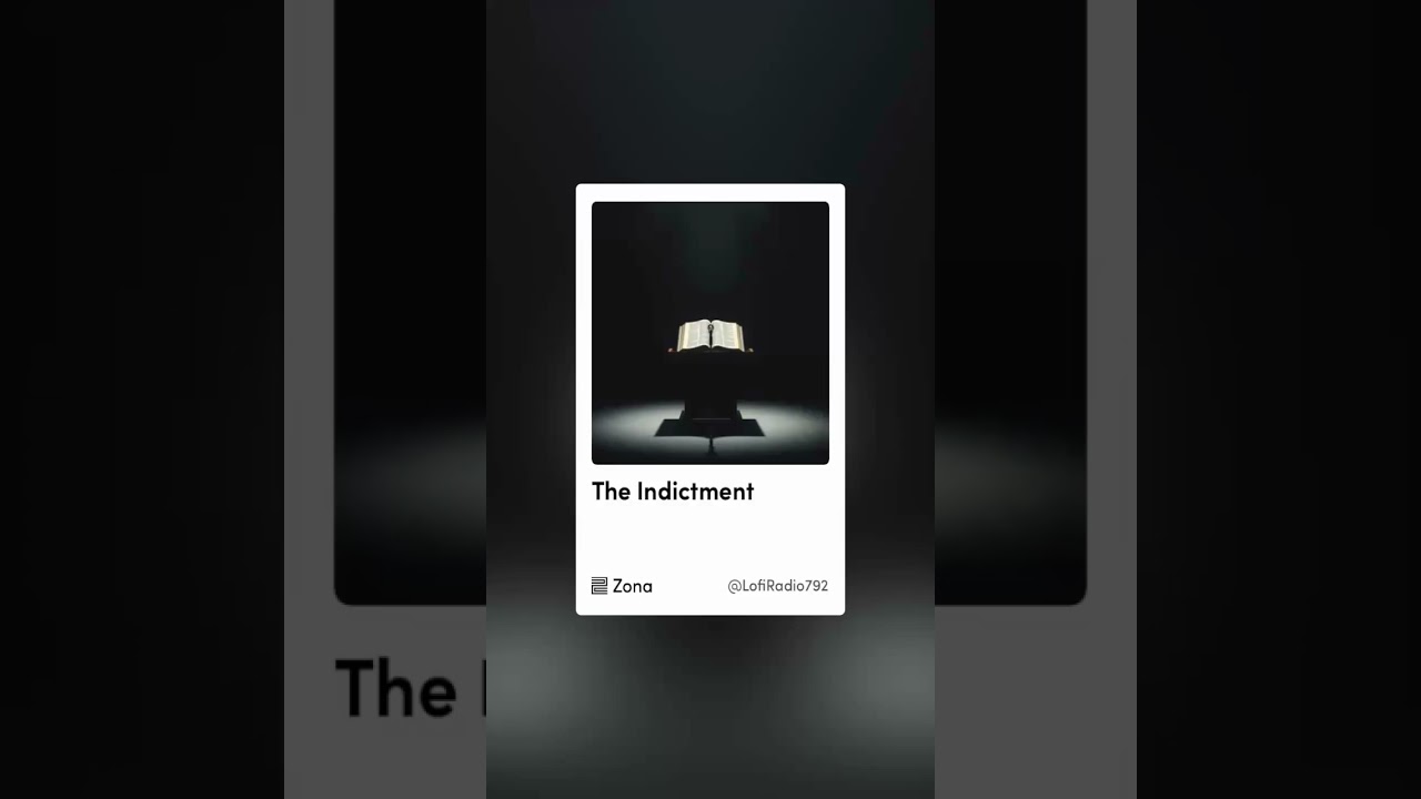 The indictment 