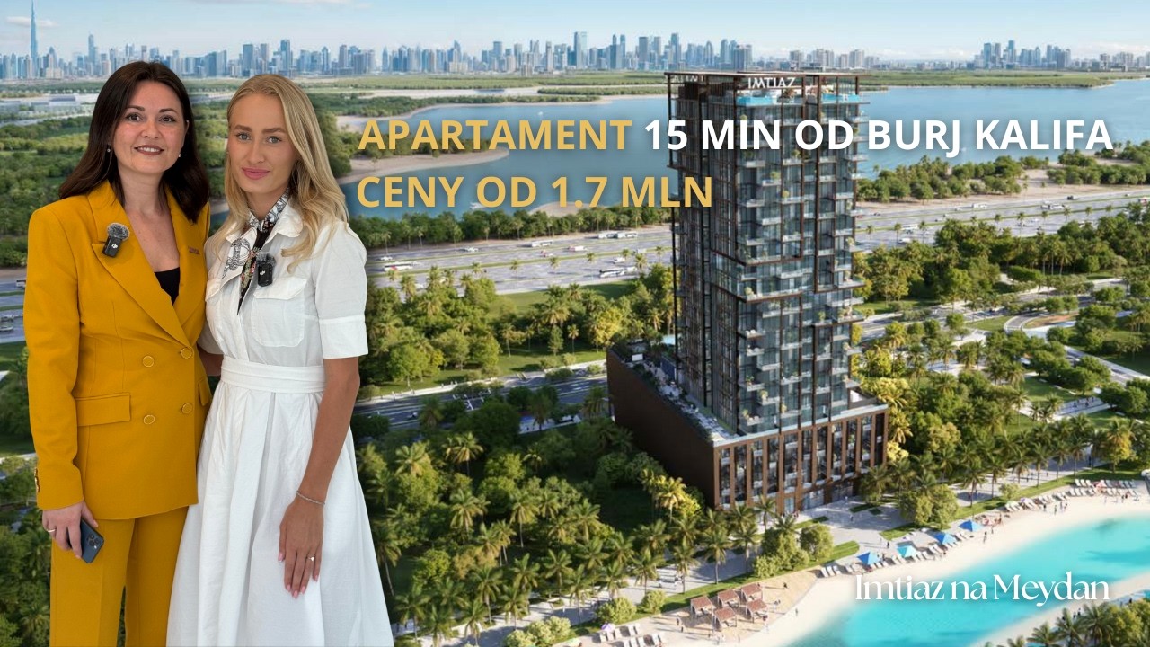 W co zainwestować październik 2025 w Dubaju? Apartamenty przy pływalnej lagunie od 1,69 mln PLN!
