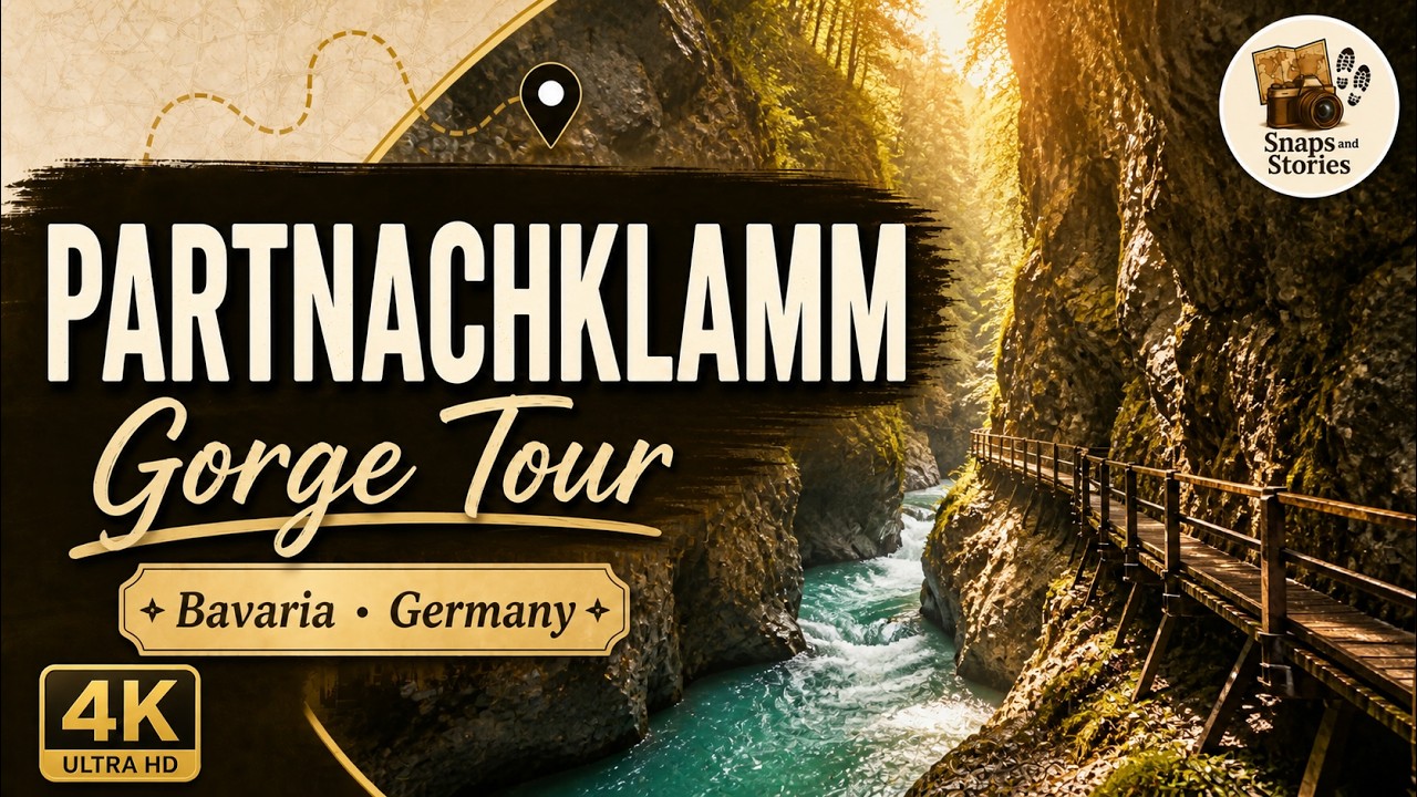 Partnachklamm Gorge 2025 🇩🇪 | Hidden Bavarian Canyon Walk