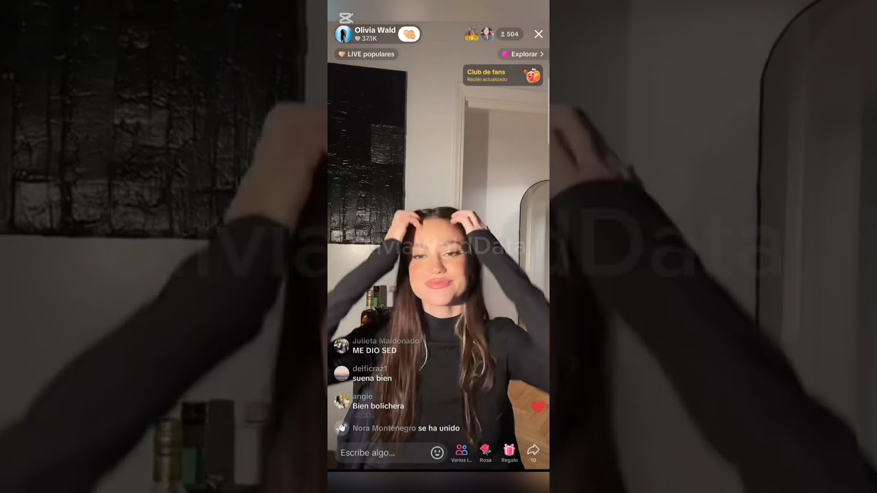 Olivia Wald - TikTok Live 07/05/2025