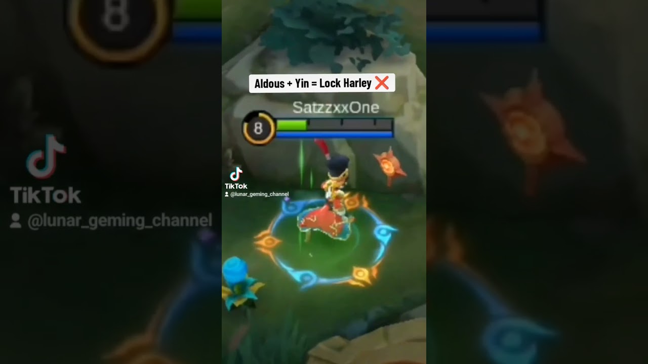 Tutor Lock harley = Yin+Aldous ❌ #mobilelegends #mabarpushrank #mlbb #pushrankml #gaming