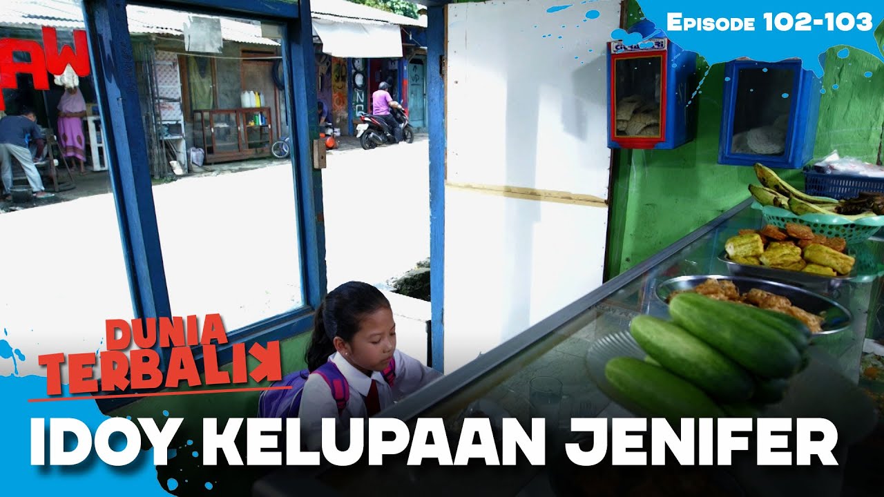 Gawat Banget! Idoy Tinggalin Jennifer Sendiri Di Warteg | DUNIA TERBALIK | EPS 102-103 (2/3)
