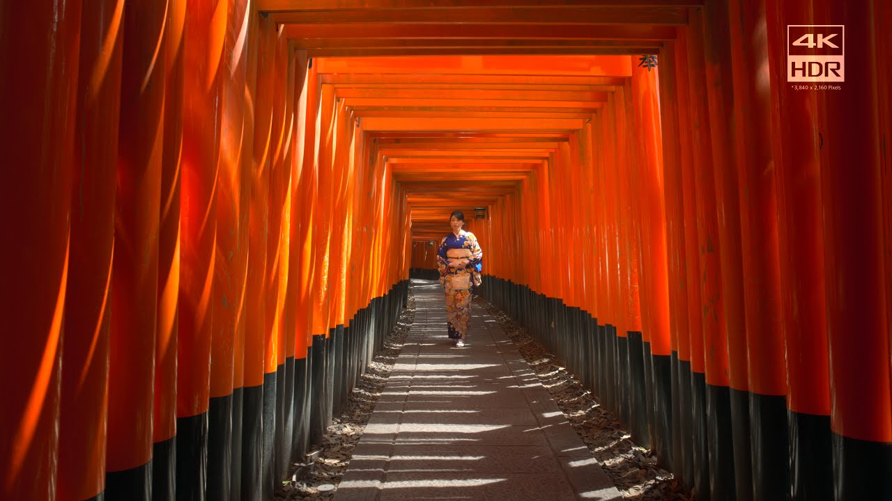 Sony 4K Demo Video : Scene of Kyoto, Japan
