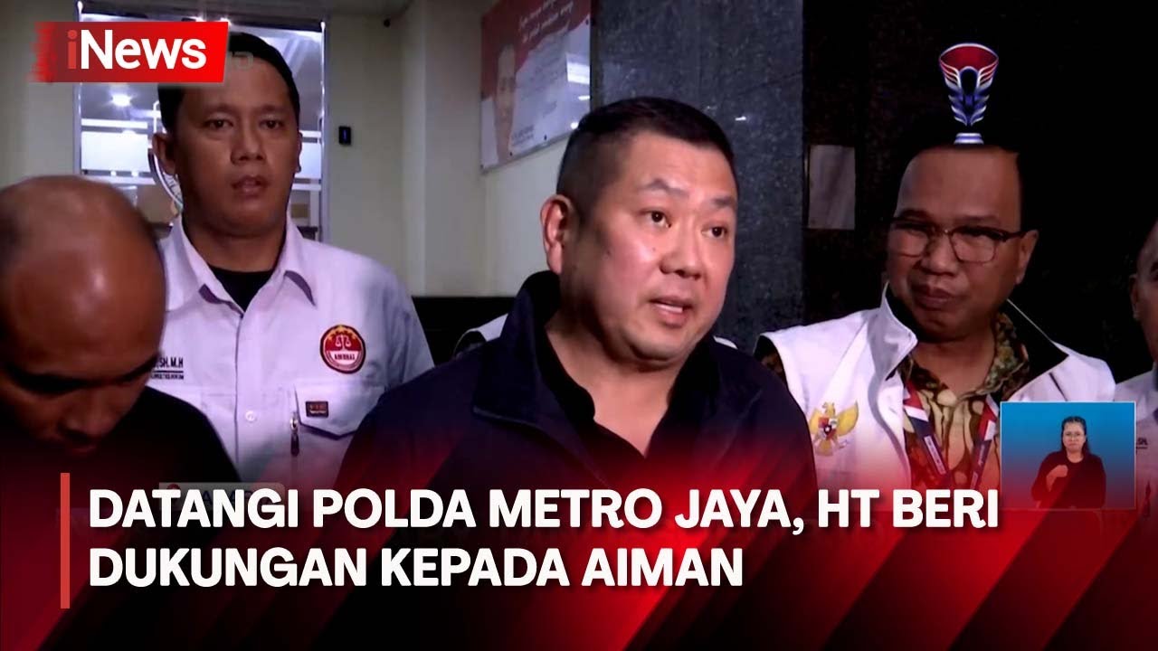 Datangi Polda Metro, HT: Aiman Diperiksa sebagai Saksi tapi HP-nya Mau Disita