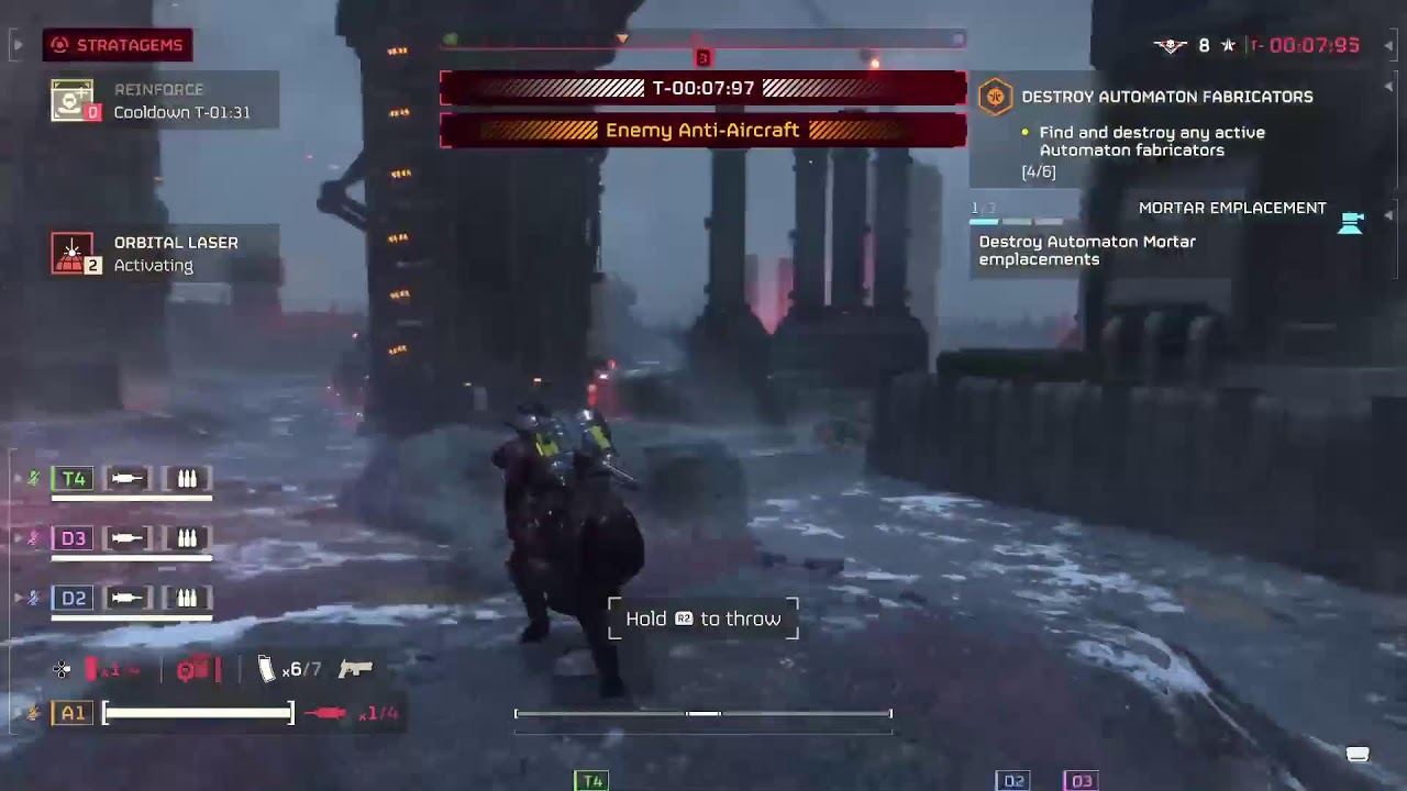 Helldivers 2 Cyberstan Invasion Night 2