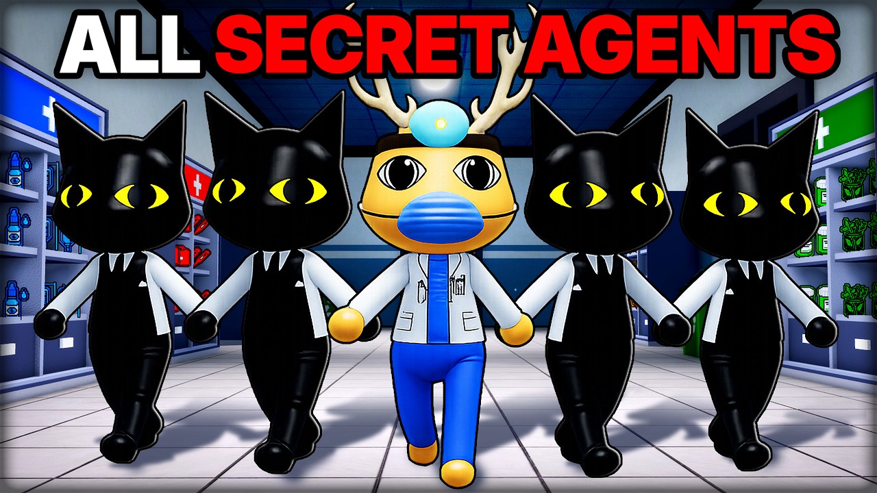 I Speedran With ALL SECRET AGENTS In Animal Hospital!