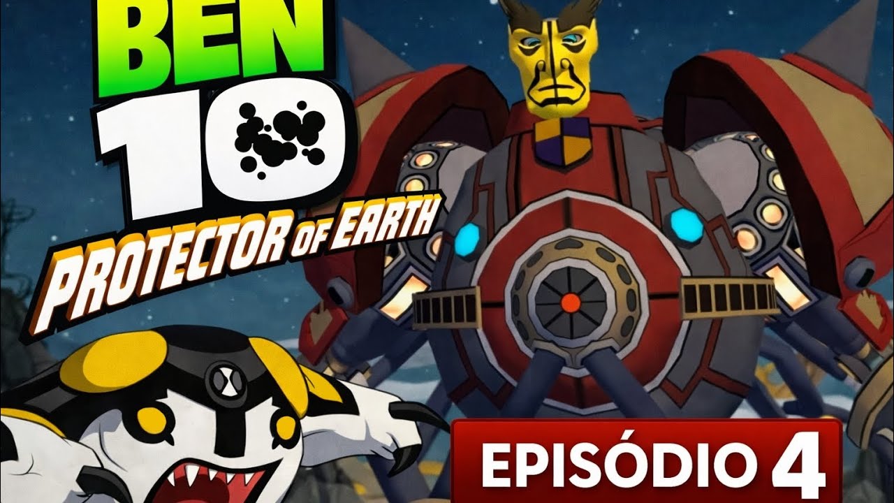 Ben 10 protector of earth episódio 4 luta contra o Enoch é primeira vez usando o bala de canhão 