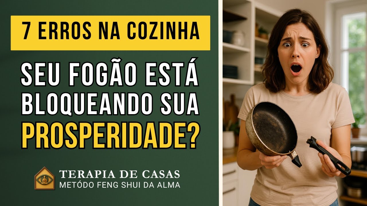 Certo ou errado na cozinha? 7 erros que acabam com a energia do seu lar / LUIZ NETTO
