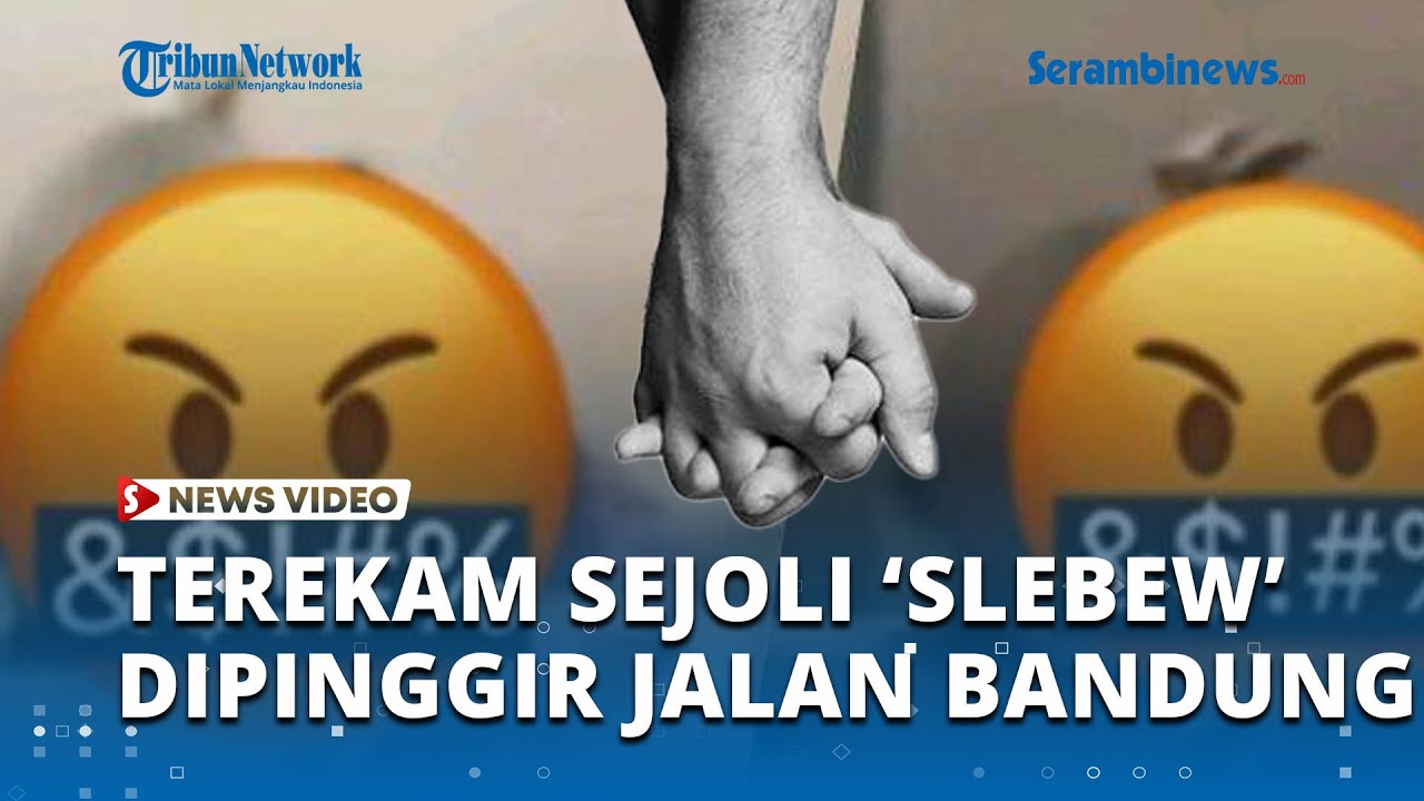 Tak Kenal Tempat Sejoli di Bandung Terekam Sedang 'Slebew' di Pinggir Jalan