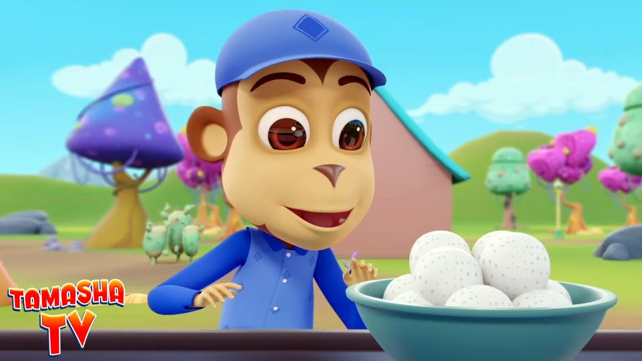 Bandar Mama Pahan Pajama, बंदर मामा पहन पजामा, Hindi Balgeet Rhymes and Baby Songs