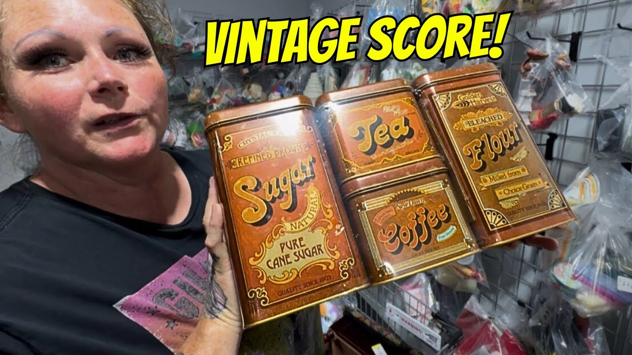 Я НИКОГДА раньше не видела ничего подобного в комиссионном магазине…