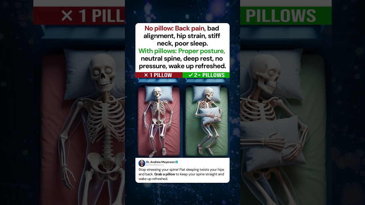 The Sleep Position That Could Change Your Life 🛌🛑💤