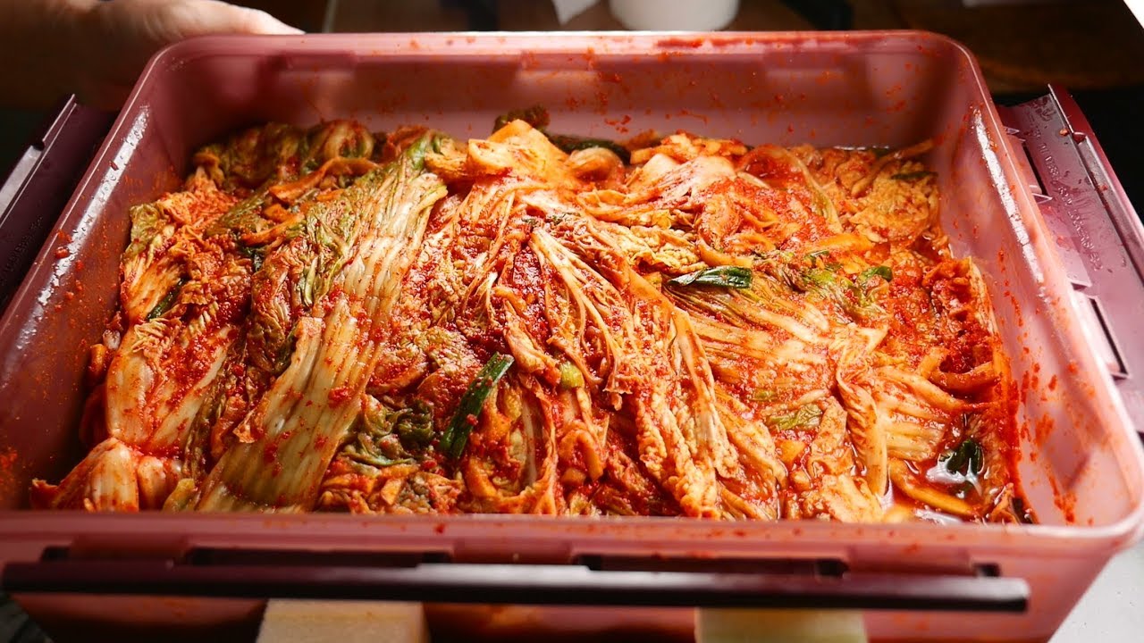 배추김치 만들기 3