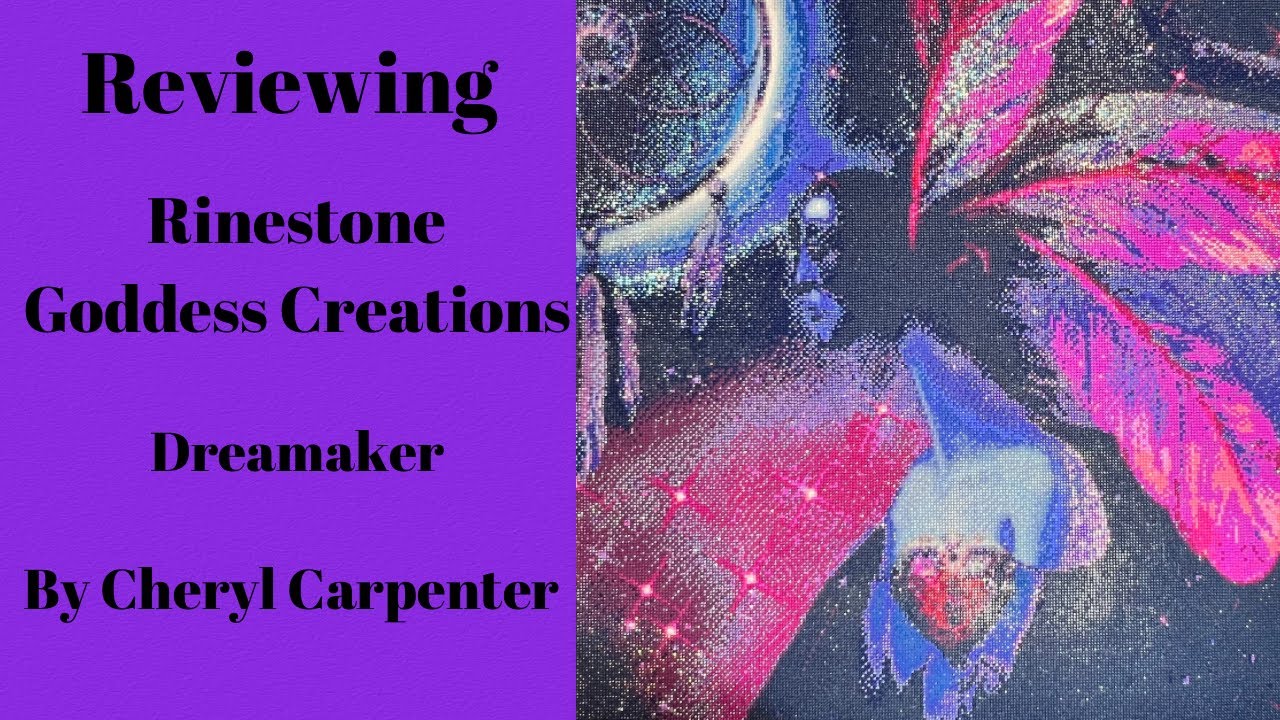 Rinestone goddess creations dream maker by Cheryl carpenter. Review + update.