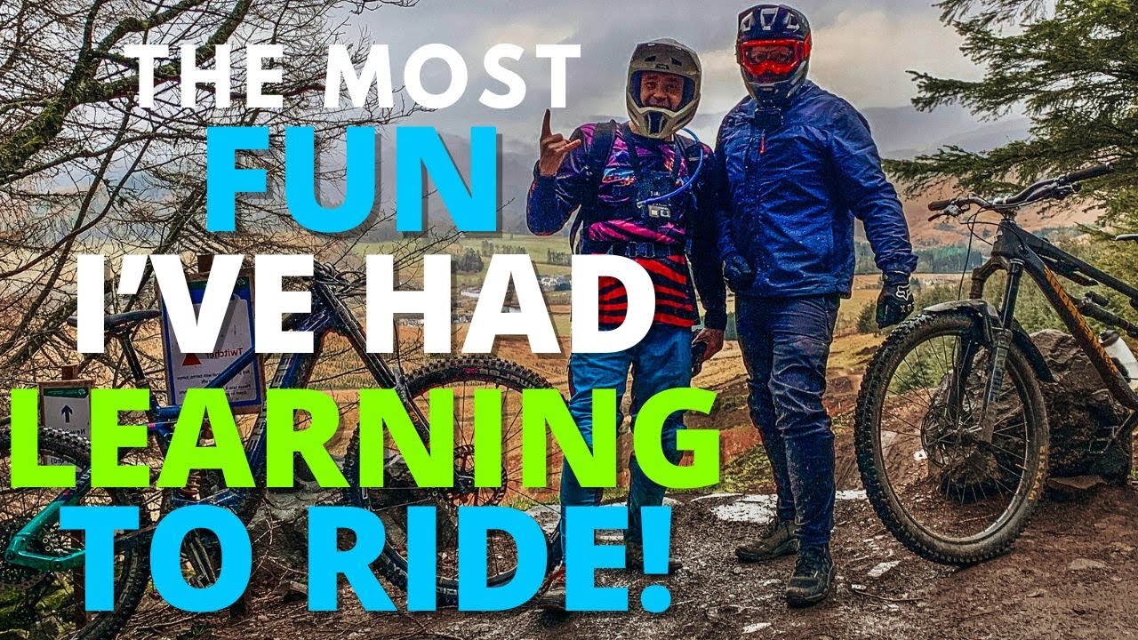 First Time Riding Glentress NEW Flow Trails