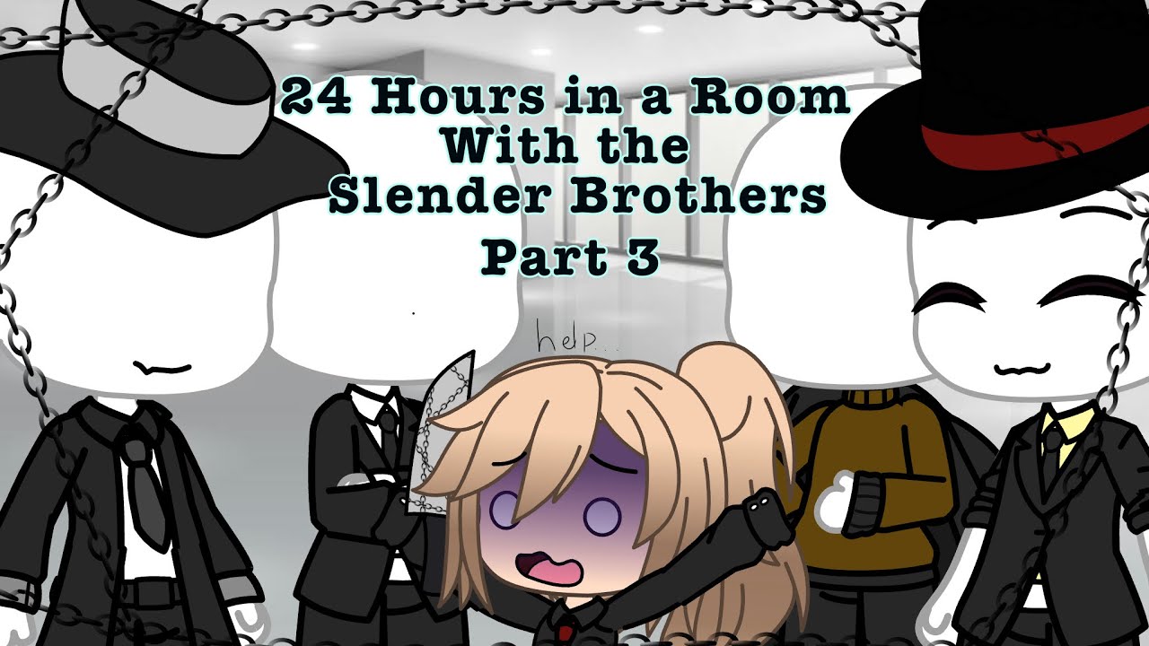 In a room with Slender Brothers for 24 hours //FINAL\\ (Original)