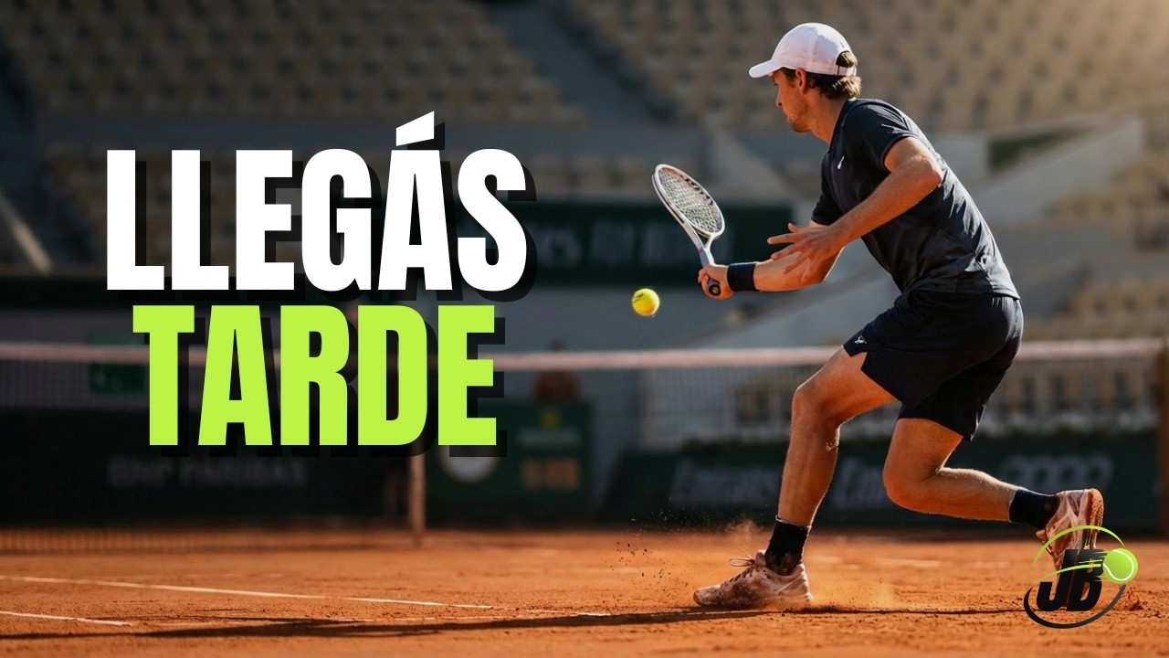 Cómo llegar bien a la pelota en tenis | Distancia, timing y ajuste