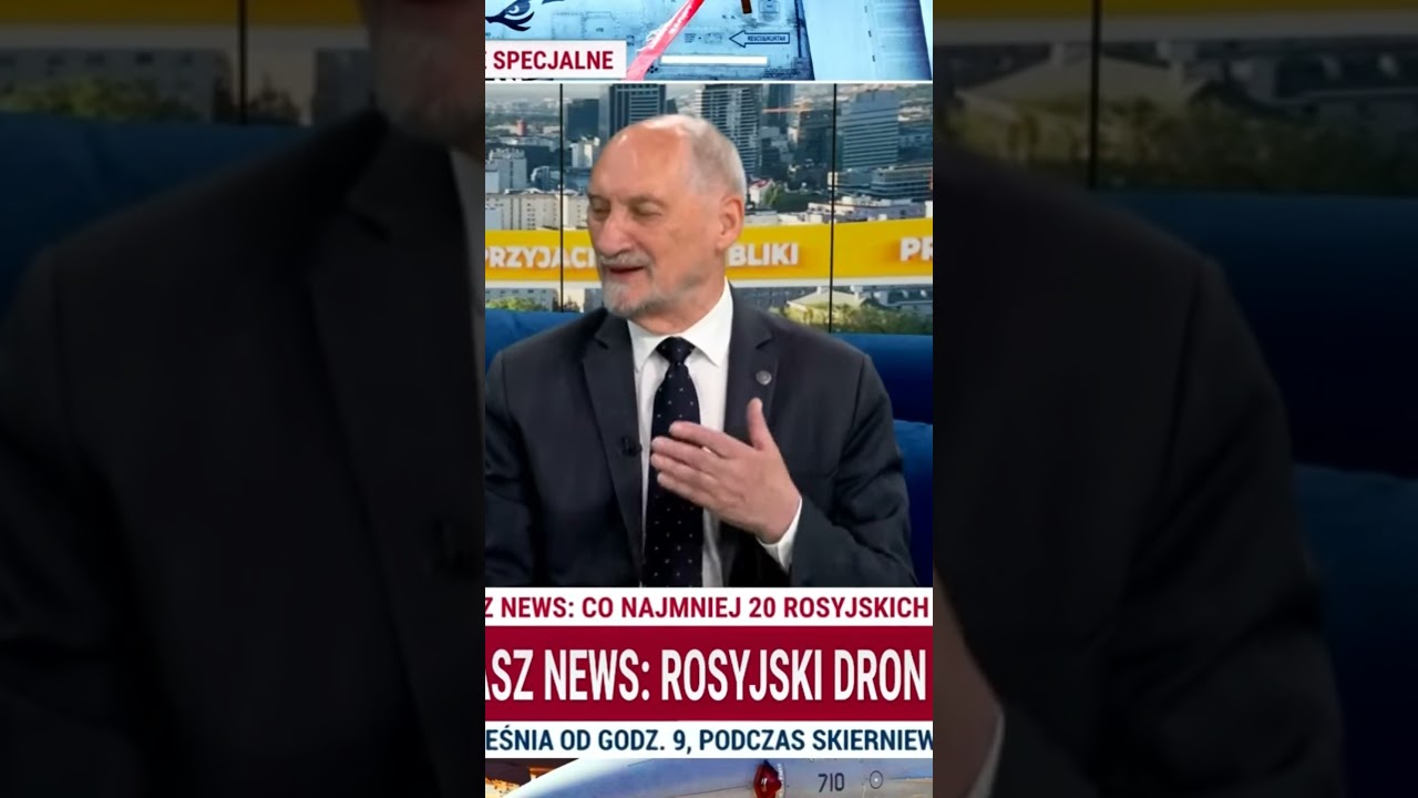 Co najmniej 20 rosyjskich dron&oacute;w wleciało nad Polskę! Macierewicz: to atak na Polskę!