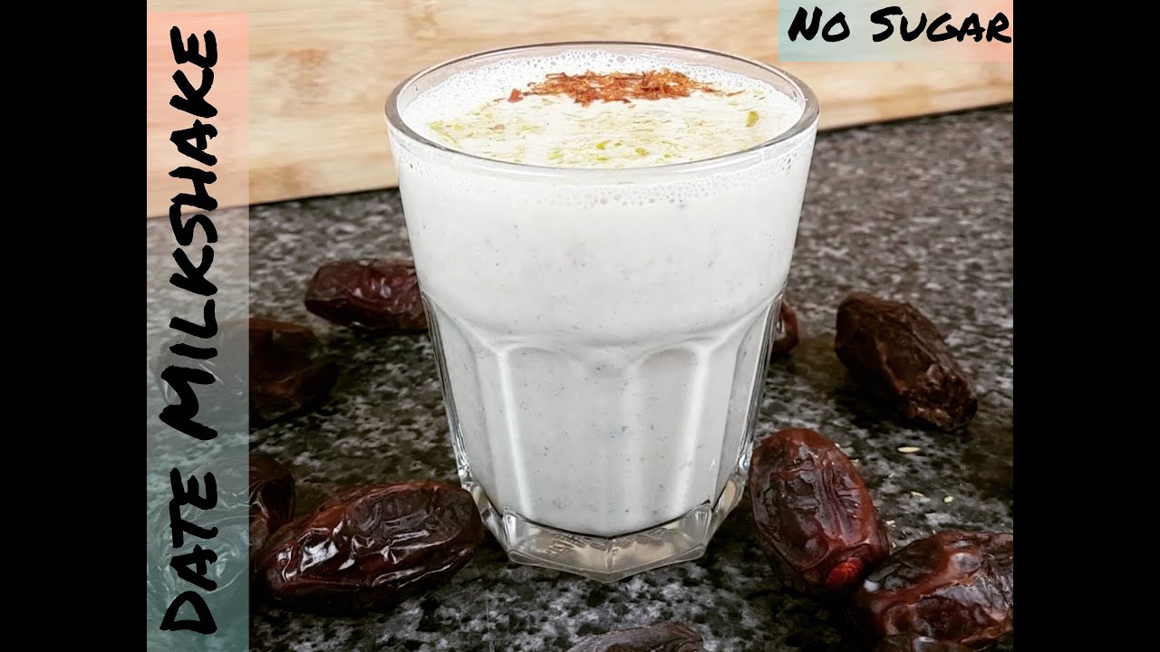 Perfect Date Milkshake Recipe | healthy Drink | no sugar | Medjool Date Recipe | Ep.#39