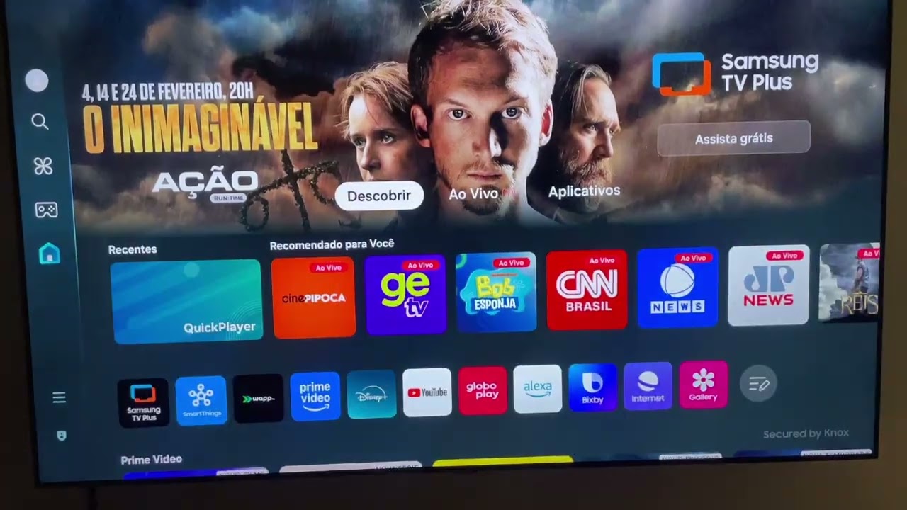 Como instalar o app quick player na Tv Samsung IPTV