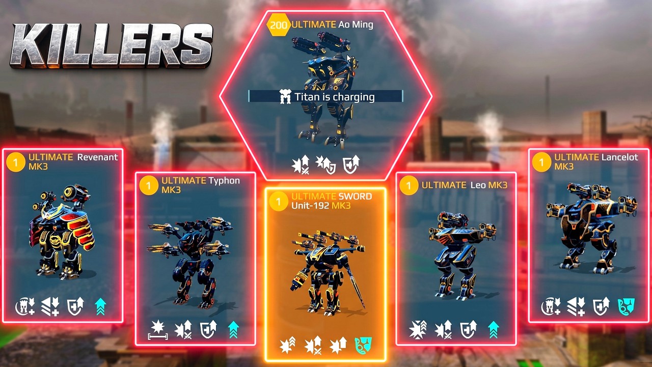 One is a Robot Killer, the other is a Titan Killer! War Robots Gameplay 🤖