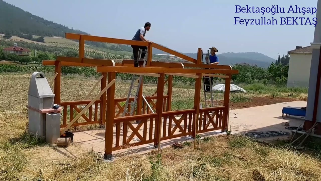 2021-C2 AHŞAP KAMELYA YAPIMI MONTAJ PART 2