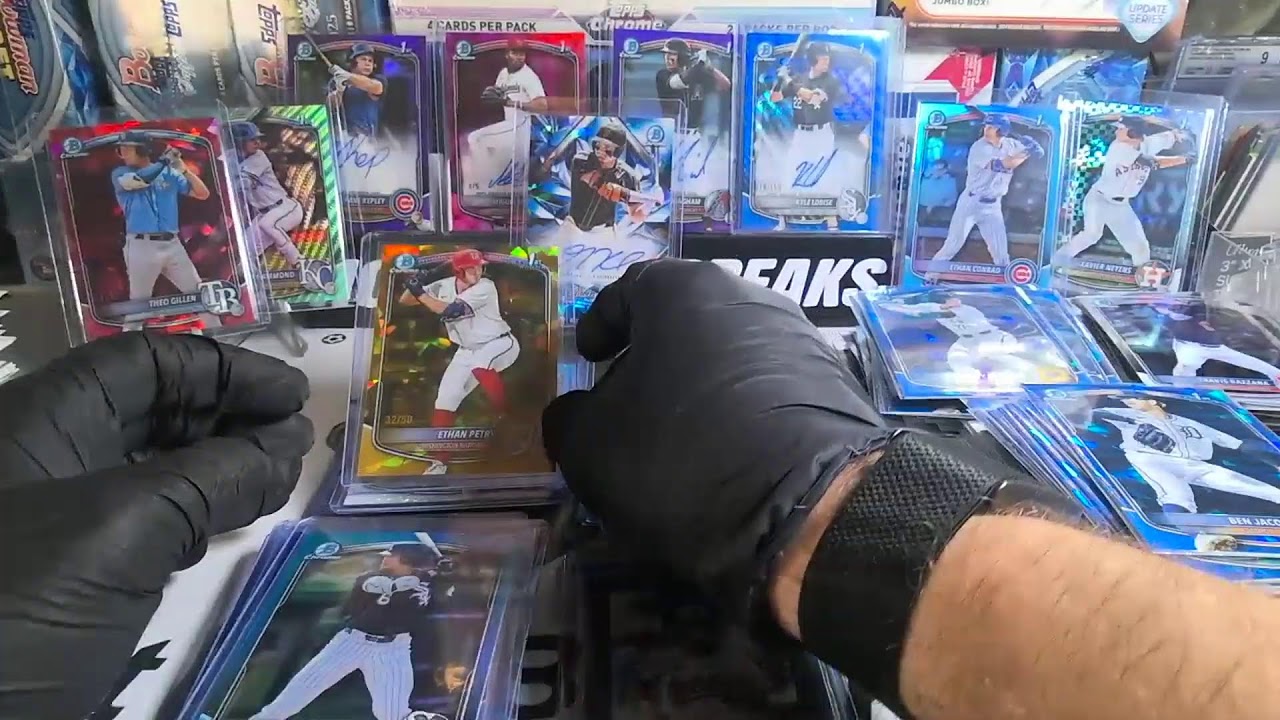 3/15 - 2025 Bowman Draft 3 Hobby + 1 Sapphire Box Break #26