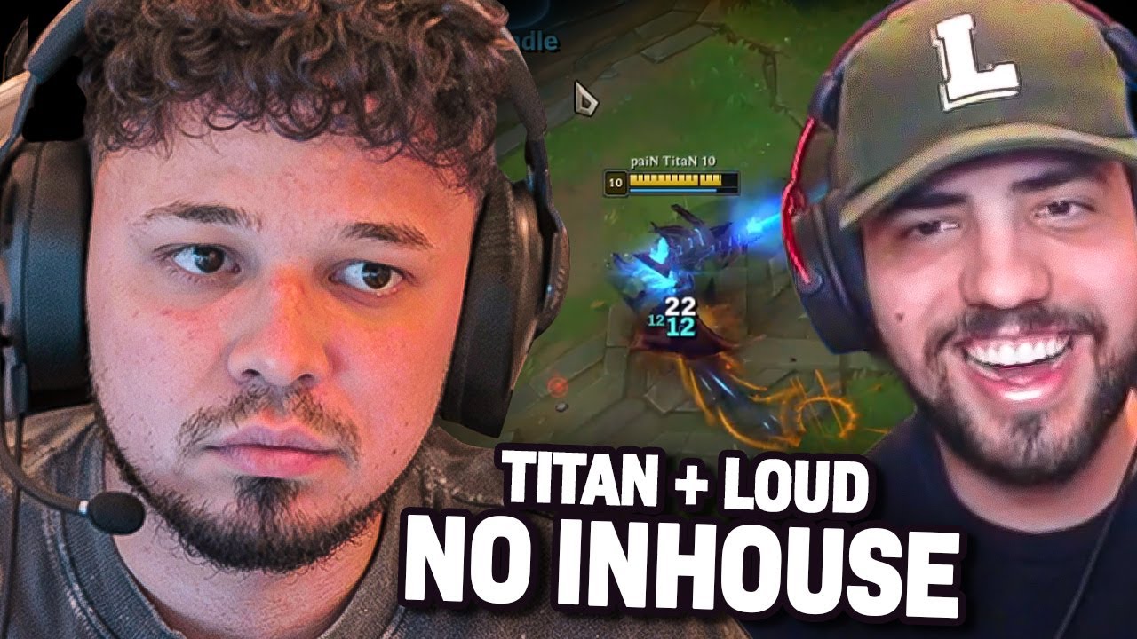 TITAN ROBS E GRYFFIN NO MESMO TIME DO INHOUSE, NOVA LOUD? | POV TITAS
