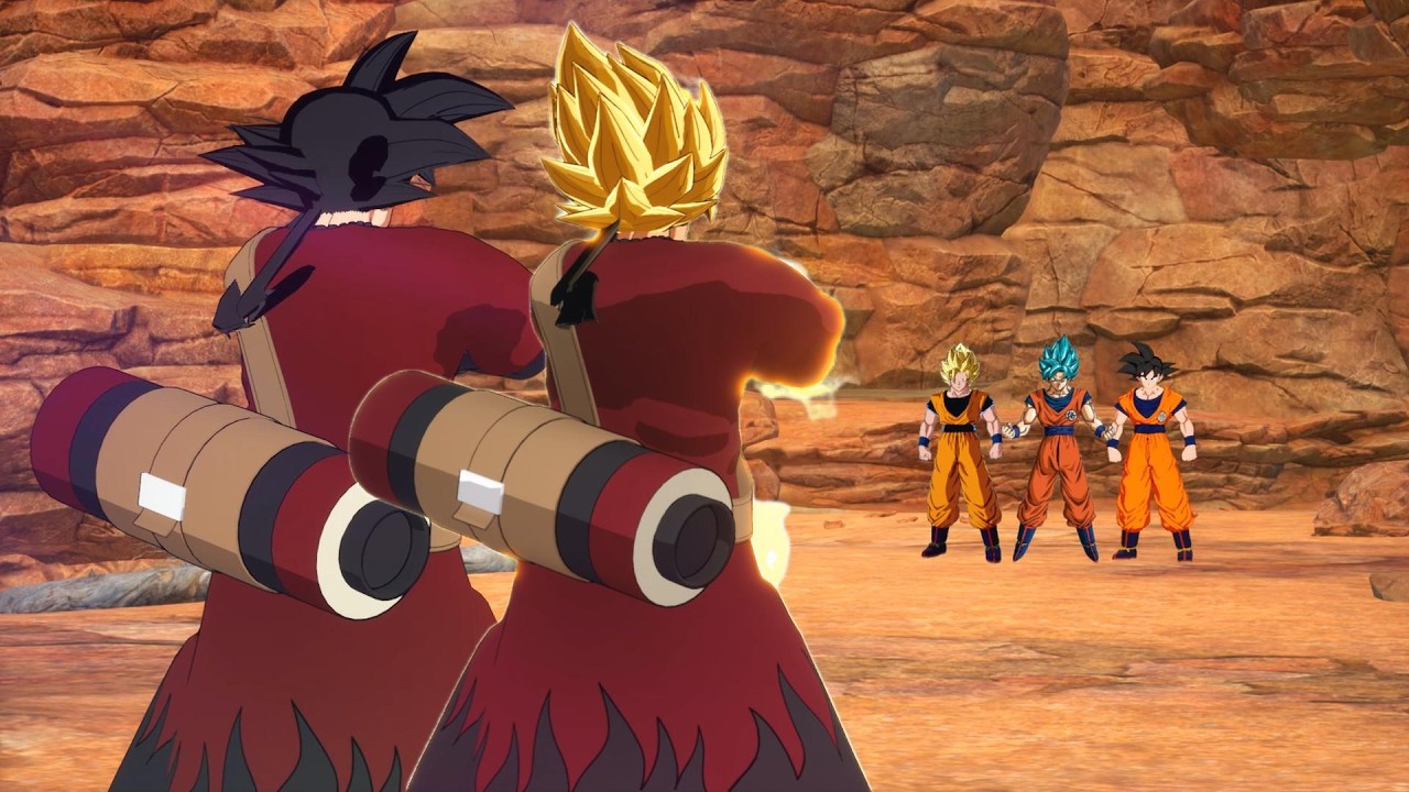 Goku Sage Mode Vs Goku Super! Dragon Ball Sparking Zero