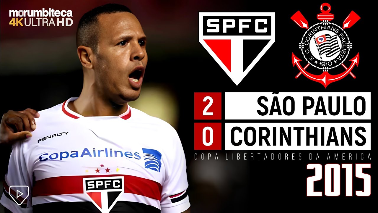 São Paulo 2x0 Corinthians - 2015 - LUÍS FABIANO, GANSO E MORUMBI PULSANDO EM NOITE DE LIBERTADORES!