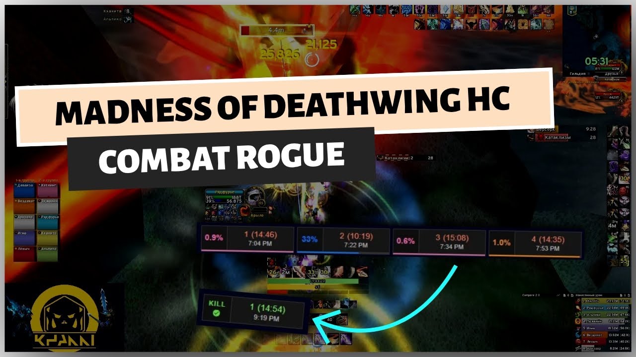 Combat Rogue | Madness of Deathwing 10 Heroic