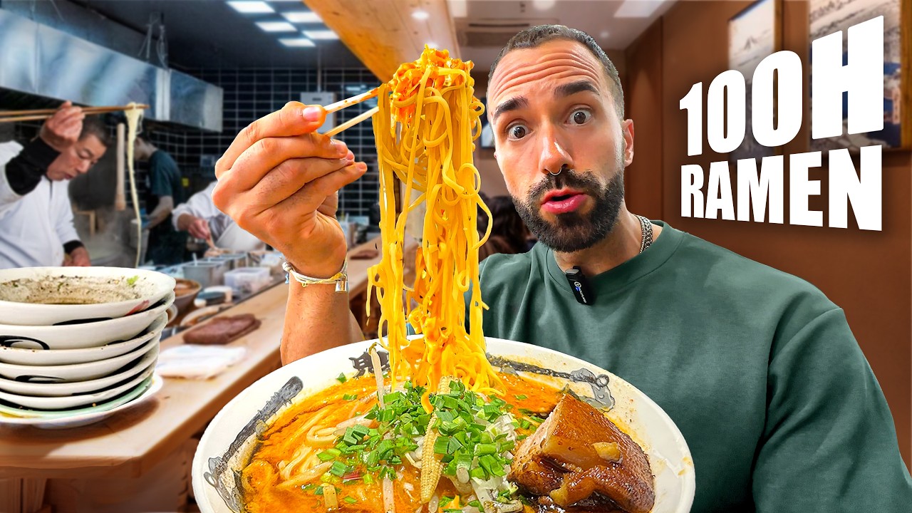 🇯🇵 100 Horas Comiendo SÓLO RAMEN en JAPÓN, Tokio