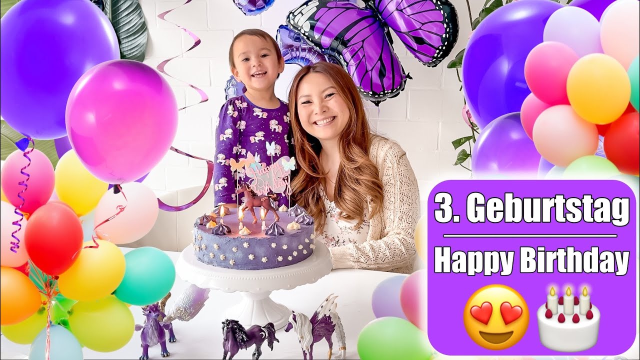 Anastasias 3. Geburtstag 🎂 Geschenke auspacken! Torte essen & Party feiern! Mamiseelen