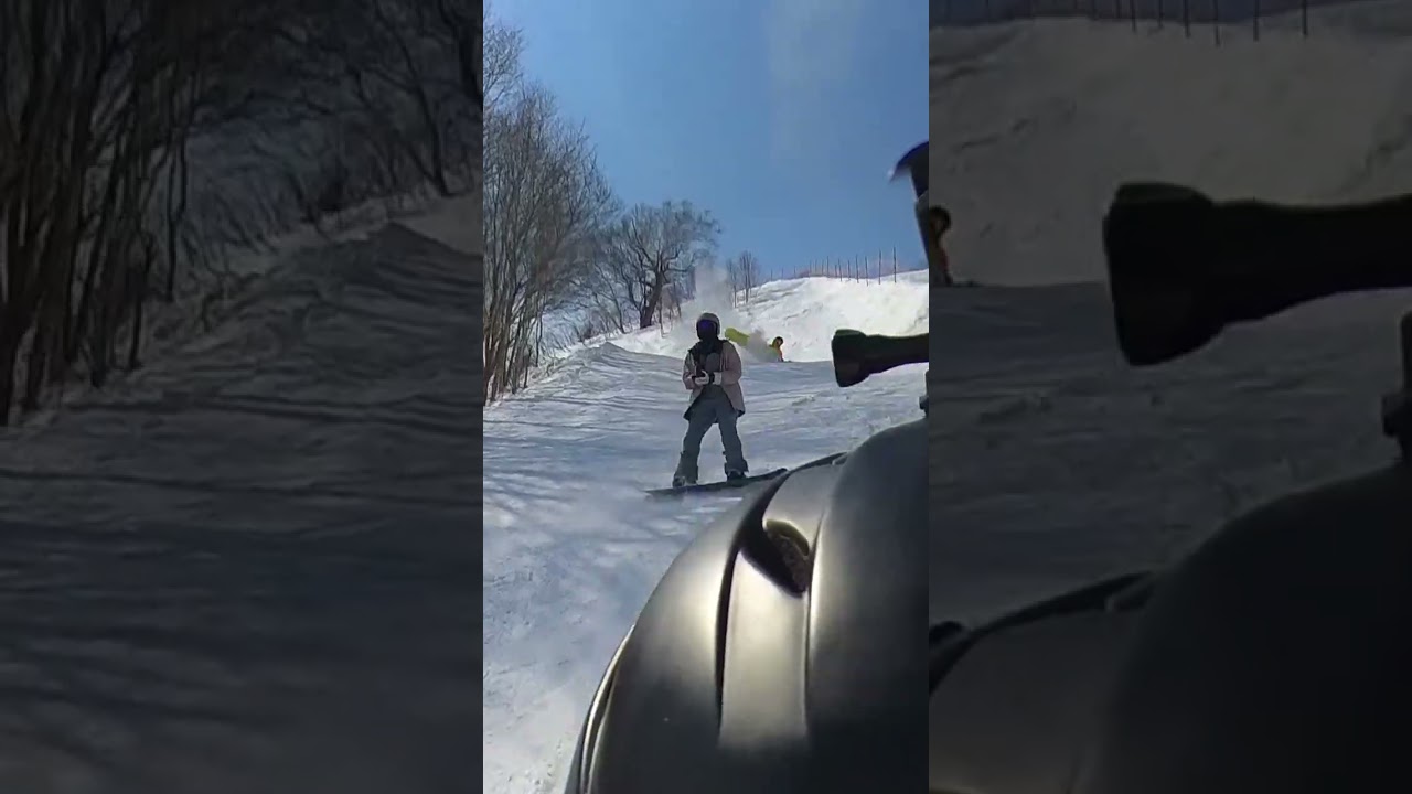 #250310#insta360#X3#獨角獸#snowboader#北海道#富良野#北之峰#All#G3#Run2