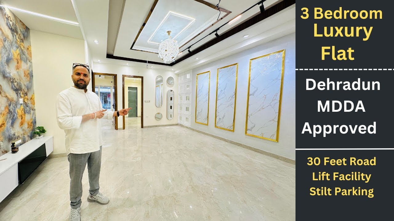 Budget Friendly 3 BHK Flat for Sale in GMS Road Dehradun Uttarakhand - Luxury Property for Sale
