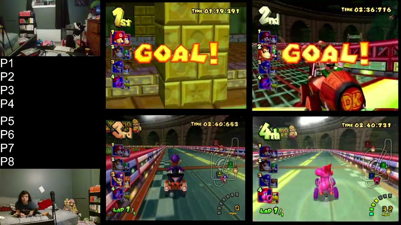 Showcasing 8 Player Mario Kart: Double Dash!! #2