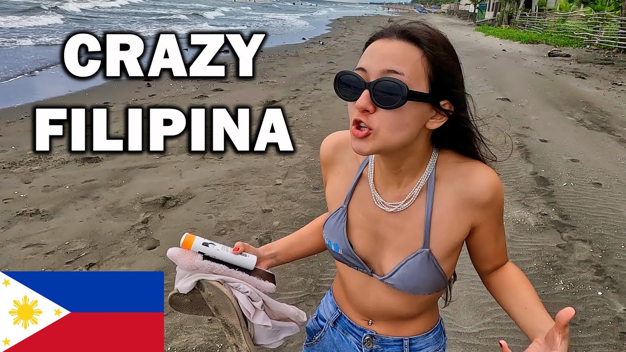 Что можно найти на пляже Роксас, Филиппины 🇵🇭