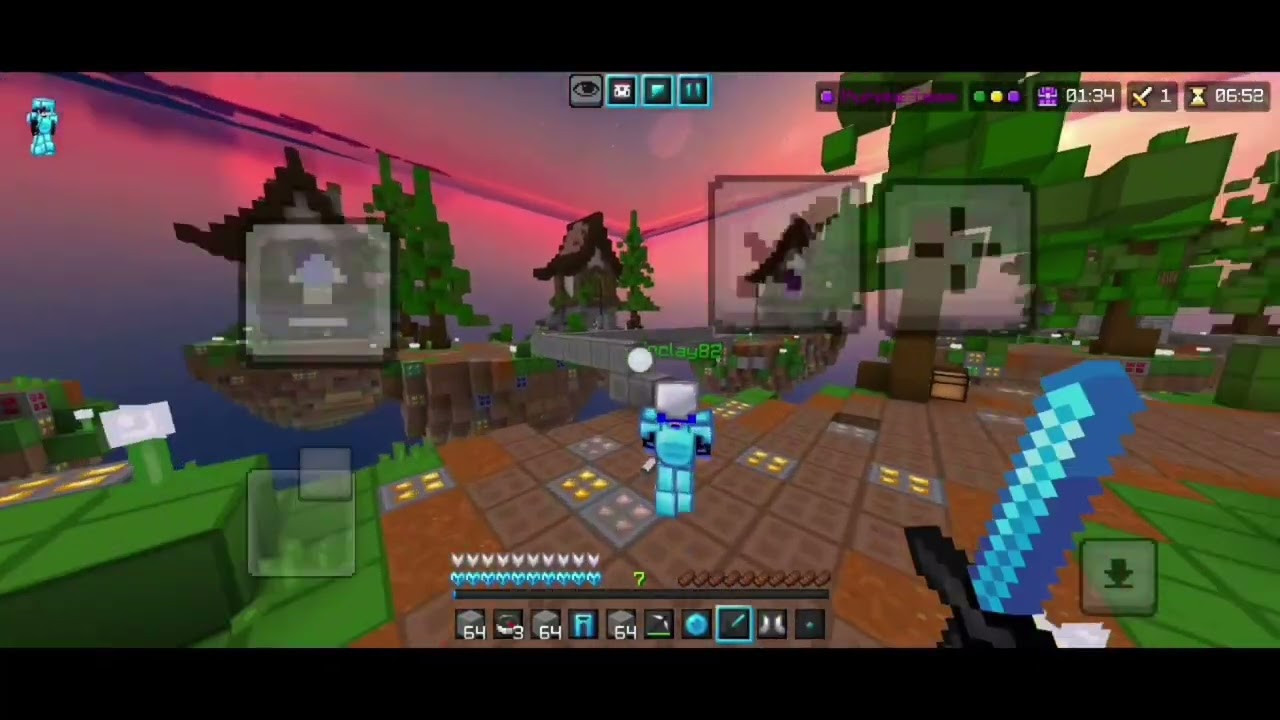 Jogando Sky Wars com os novos controles 