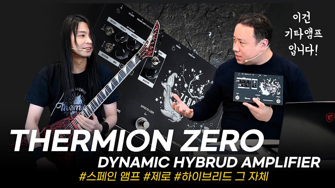 이건 앰프입니다! Thermion Zero Dynamic Hybrid Amplifier #투데이스기어 #todaysgear #프리버드 #악기리뷰 #진격