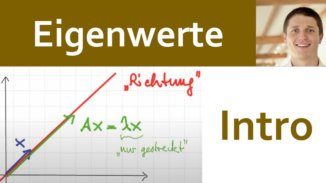 📘 Eigenwerte 01 | Intro: geometrische Bedeutung von Eigenwert, Eigenvektor, Eigenraum & Beispiele