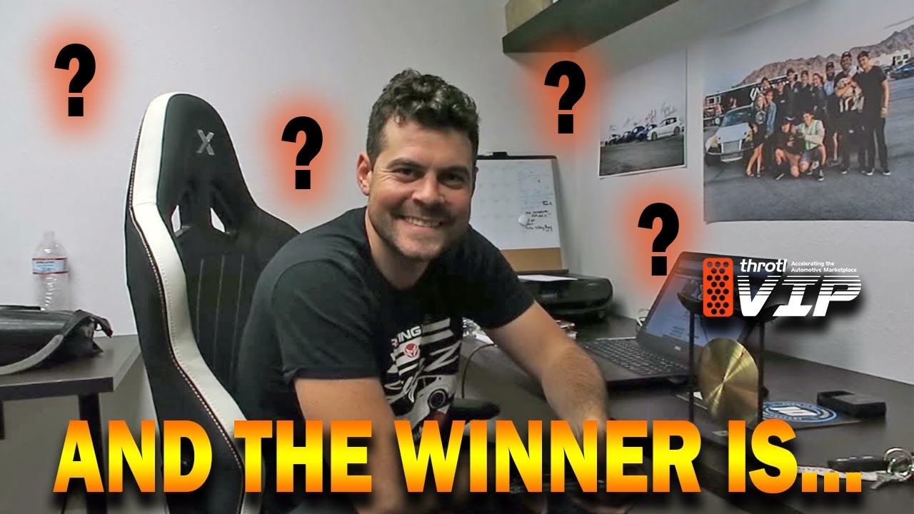 NOVEMBER THROTL VIP WINNER ANNOUNCEMENT!