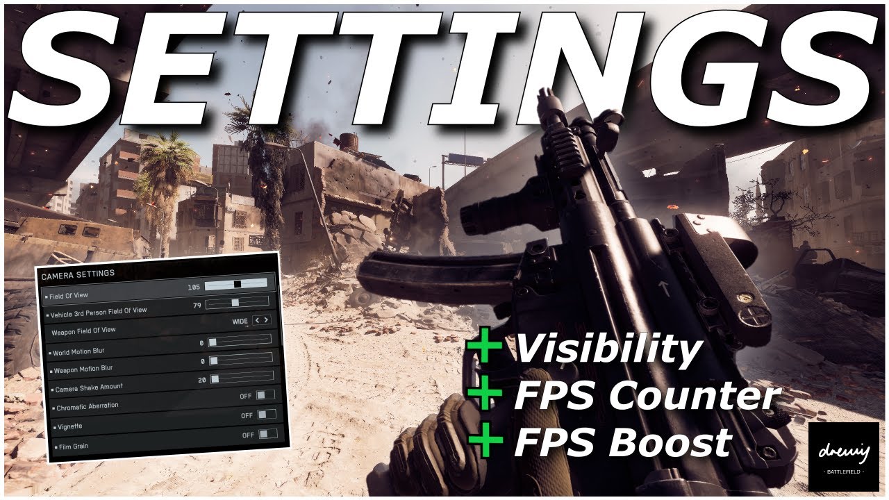 BEST Battlefield 6 SETTINGS for PC and CONTROLLER - 5KD - 1440p