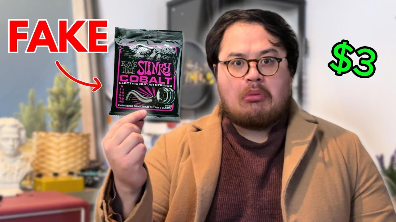 FAKE Guitar Strings Vs REAL Strings