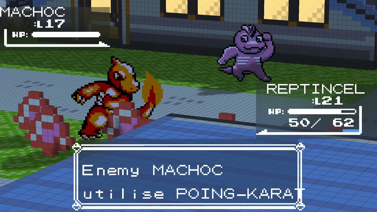 Pokemon Red Gen 1 Recompilation Project ( MOD 3D ) #4 FR