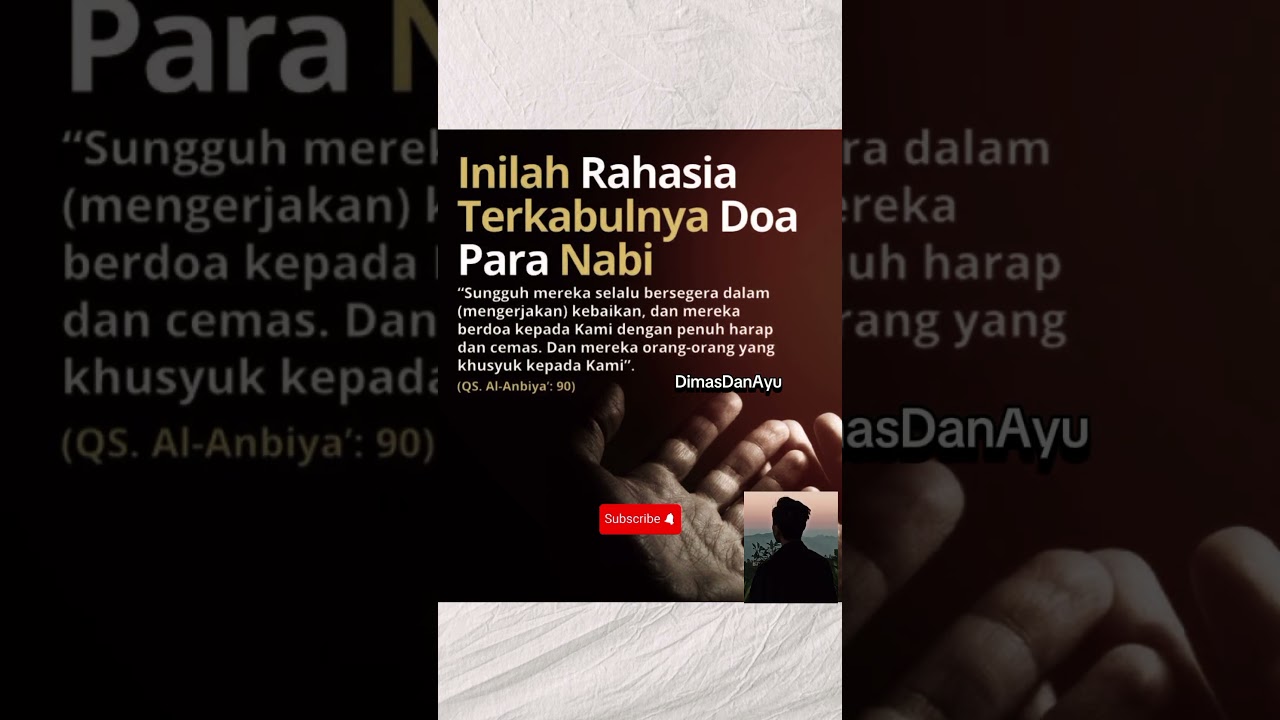 Rahasia Terkabulnya Doa Para Nabi |#berbagiilmu #doanabisulaiman #doaparanabi #doa #doamustajab #fyp