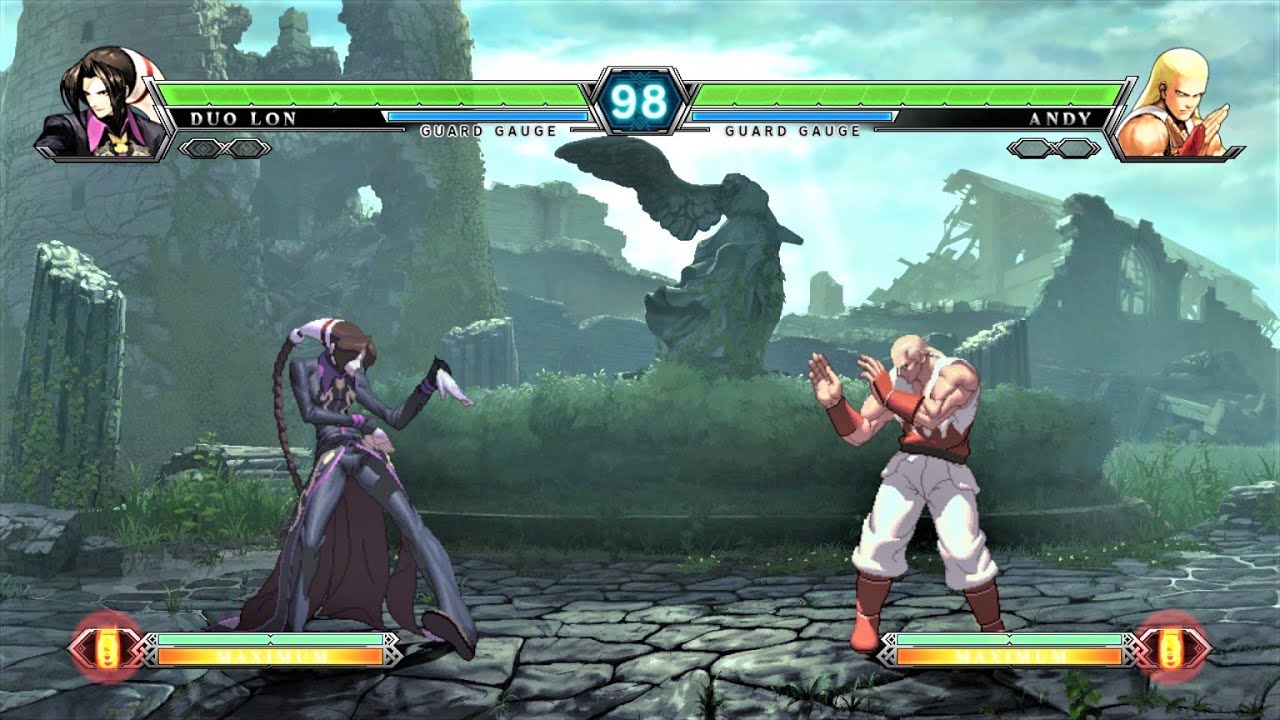 Duo Lon vs Andy Bogard (Hardest AI) - KOF XIII